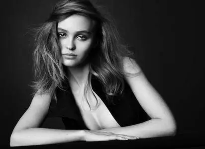 Lily-Rose Depp by Tom Munro for Vogue Italia March 2017