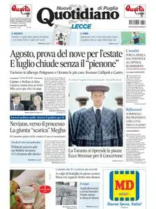 Quotidiano di Puglia Lecce - 31 Luglio 2022
