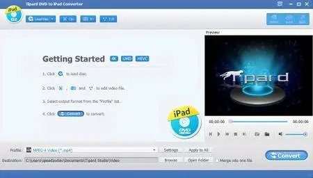 Tipard DVD to iPad Converter 9.2.18 Multilingual Portable