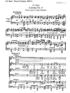 Church Cantatas - BWV 4