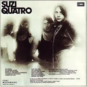 Suzi Quatro - Can The Can (1973) {1995, Japanese Reissue}