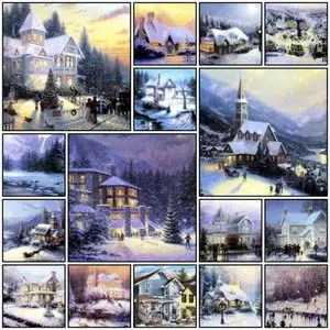 Hand Painted about Christmas night Vol 1