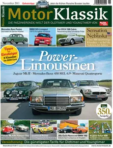 Motor Klassik November 2013 (Germany)