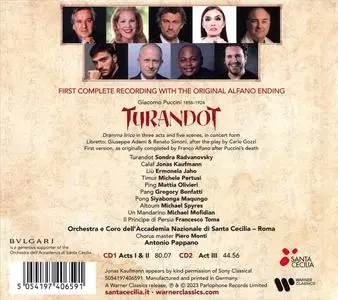 Antonio Pappano, Orchestra e Coro dell'Accademia Nazionale di Santa Cecilia - Giacomo Puccini: Turandot (2023)