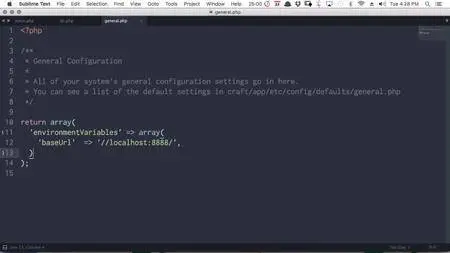 Tutsplus - Up and Running With Craft CMS