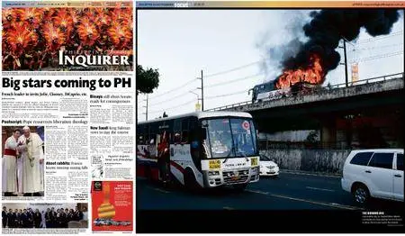 Philippine Daily Inquirer – January 25, 2015
