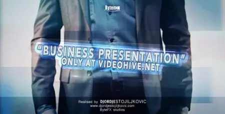 The Business Presentation - After Effects Project (Videohive)