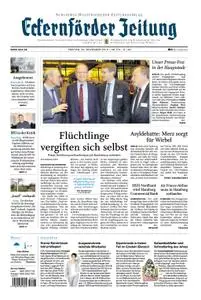 Eckernförder Zeitung - 23. November 2018