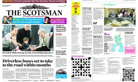 The Scotsman – November 23, 2018