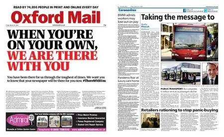 Oxford Mail – March 20, 2020