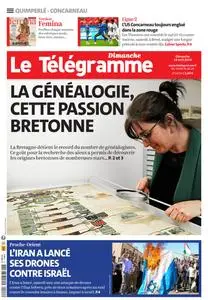 Le Télégramme Concarneau - 14 Avril 2024
