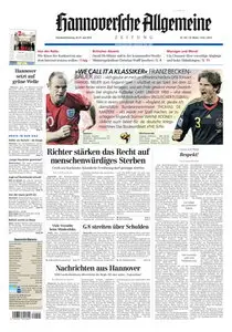 Hannoversche Allgemeine Zeitung - 26./27.06.2010