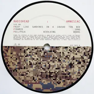 Radiohead - Amnesiac (UK 2 x 10" 1st pressing) Vinyl rip in 24 Bit/96 Khz + CD 
