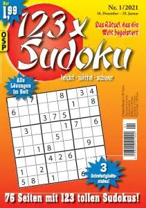 123 x Sudoku - Nr.1 2021
