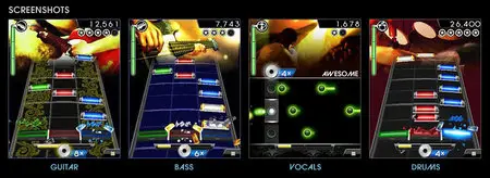 Rock Band v1.2.17 iPhone iPod Touch