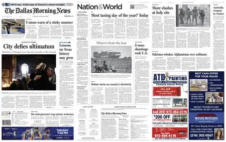 The Dallas Morning News – April 18, 2022
