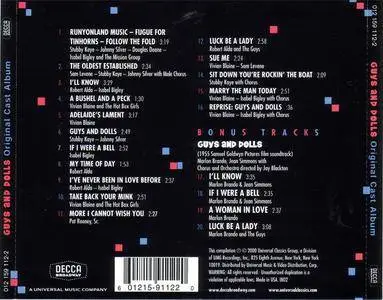 VA - Guys & Dolls (Original Cast Album (1951) {2000 Decca} **[RE-UP]**