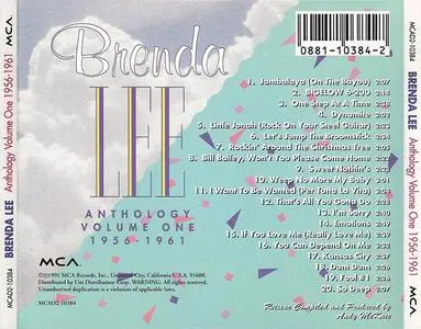 Brenda Lee - Anthology Volume One 1956-1961 (1991) {MCA}