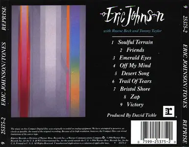 Eric Johnson - Tones (1986)