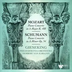Walter Gieseking - Mozart Piano Concerto No. 23, K. 488 - Schumann Piano Concerto, Op. 54 [Official Digital Download 24/192]