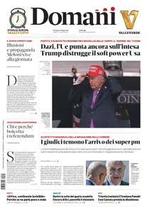 Domani - 25 Maggio 2025