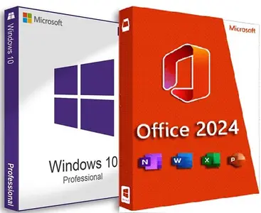 Windows 10 Pro 22H2 build 19045.4412 With Office 2024 Pro Plus (x64) Multilingual Preactivated May 2024