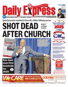 Trinidad & Tobago Daily Express - 2 January 2025