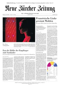 Neue Zürcher Zeitung International - 8 Juli 2024