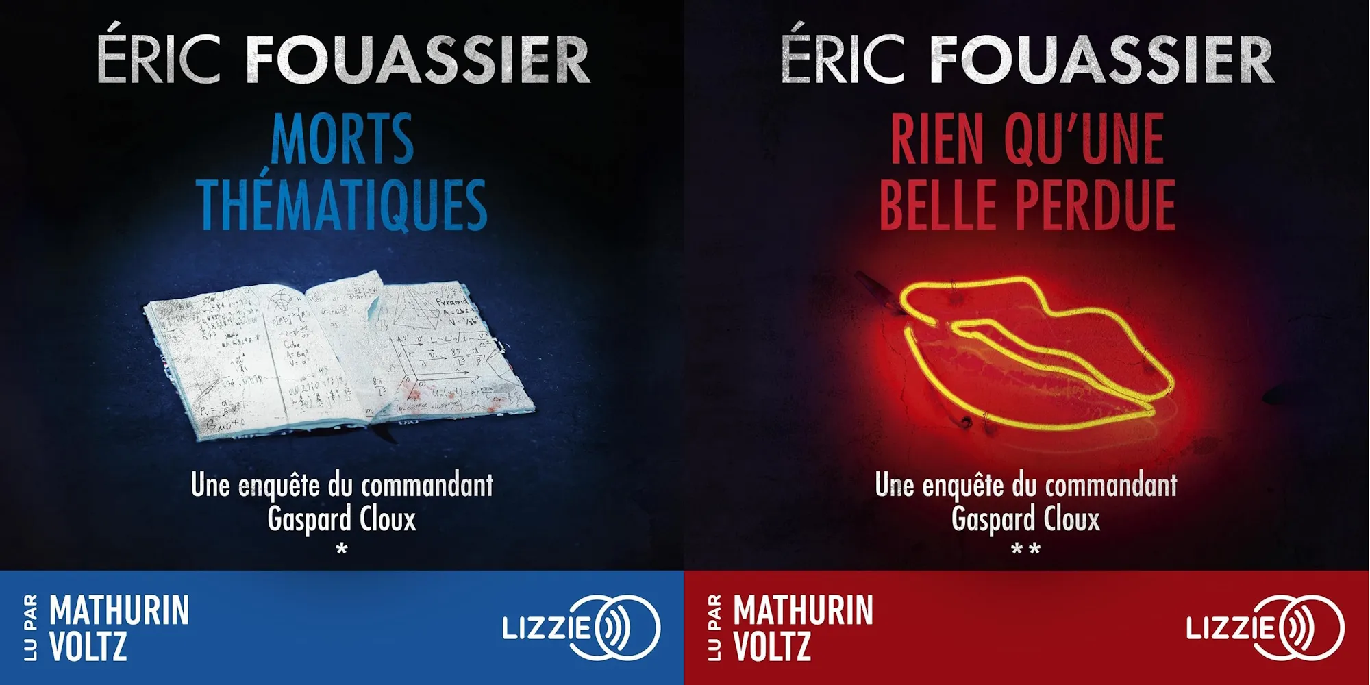 Éric Fouassier, "Les enquêtes du commandant Gaspard Cloux", 2 tomes