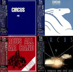 Circus - Full Discography (1976-1980) {2022, Remastered, Japan}