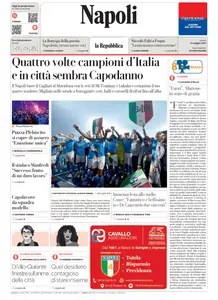 la Repubblica Napoli - 24 Maggio 2025