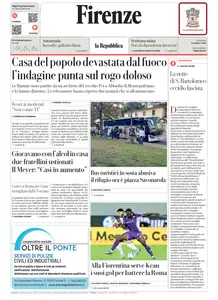 la Repubblica Firenze - 5 Ottobre 2025