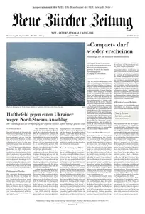 Neue Zürcher Zeitung International - 15 August 2024
