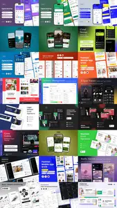 24 UX and UI Kits Templates Bundle 5