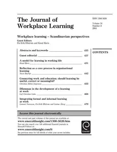 Workplace Learning - Scandinavian Perspectives