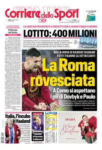 Corriere dello Sport Roma - 14 Dicembre 2024