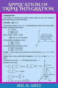 APPLICATION OF TRIPLE INTEGRATION