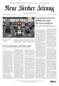 Neue Zürcher Zeitung - 17 Juli 2026