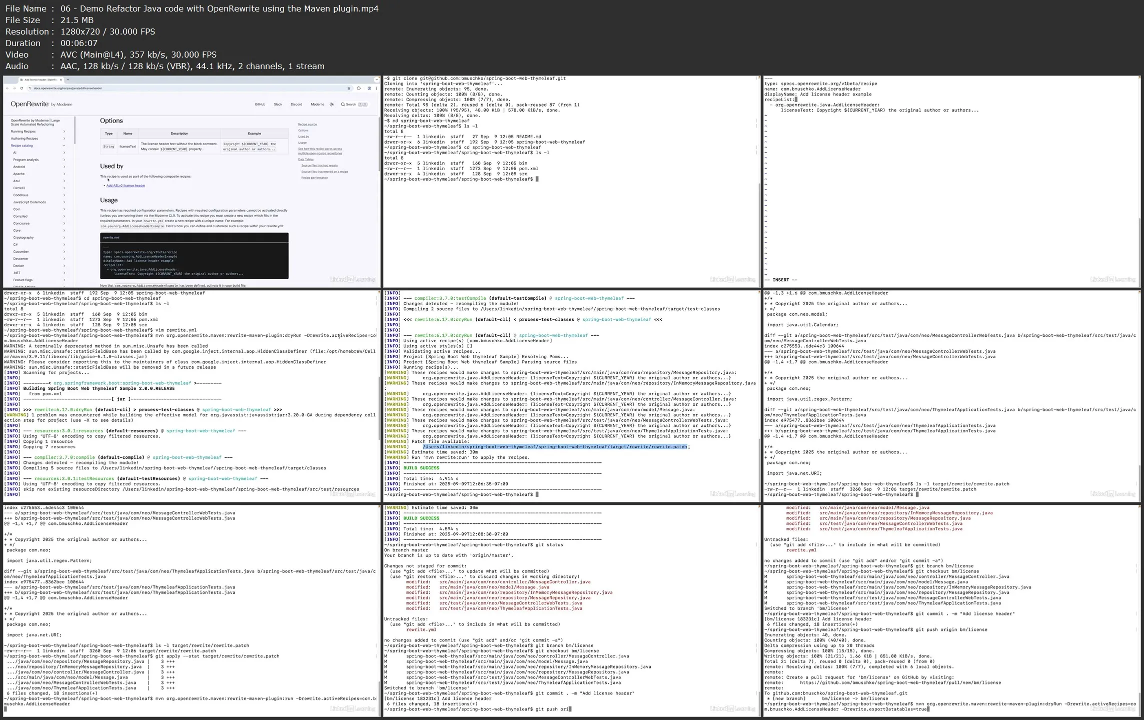 Automated Software Refactoring with OpenRewrite and Generative AI