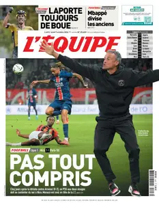 L’equipe du Lundi 7 Octobre 2024