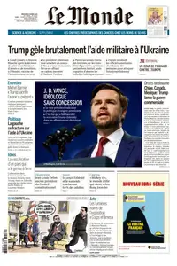 Le Monde du Mercredi 5 Mars 2025