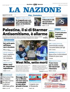 La Nazione Pisa Pontedera - 30 Luglio 2025