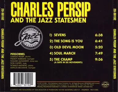 Charlie Persip - Charles Persip and The Jazz Statesmen (1960) {Bethlehem 20-30192 rel 1994}