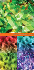 Abstract vector background set 025
