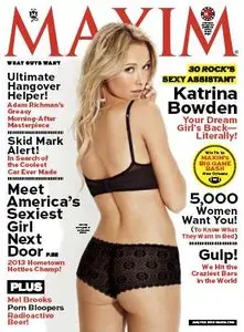 Maxim USA - January/February 2013 (True PDF)