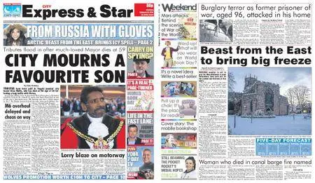 Express and Star City Edition – February 24, 2018