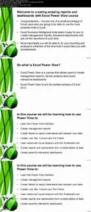 Amazing Reports and Dashboards with Excel Power View