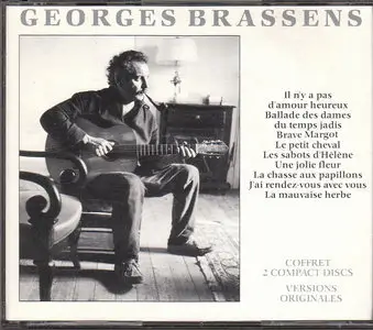 Georges BRASSENS - Coffret 2 Discs (Versions Originales)