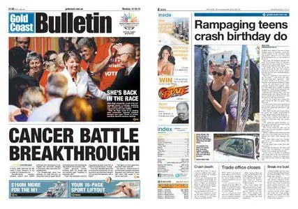 The Gold Coast Bulletin – March 12, 2012