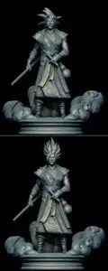 Goku Dragon Ball Estilo Realista